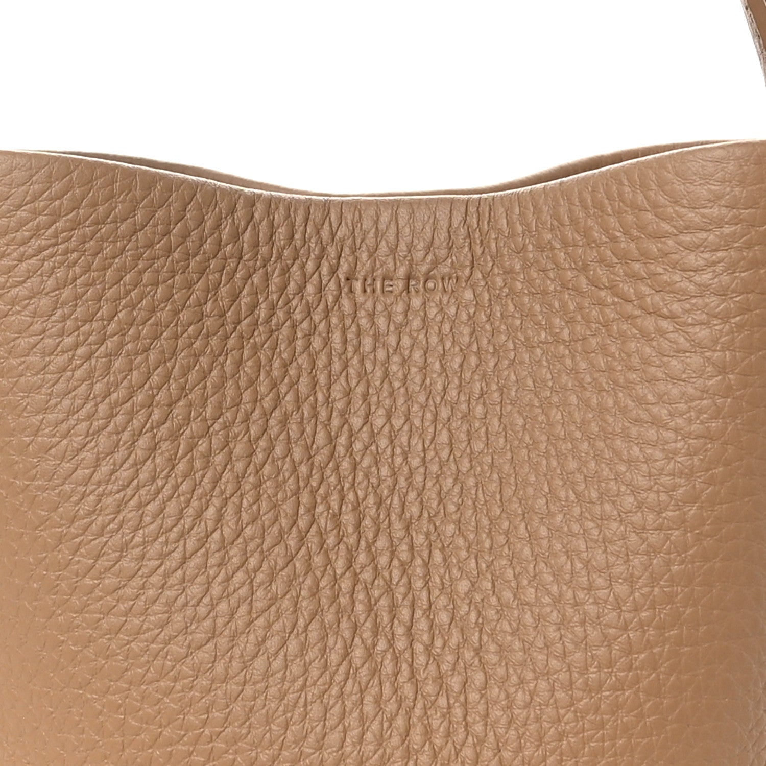 The Row Grained Calfskin Small N/S Park Tote Sandpit 7 of 9
