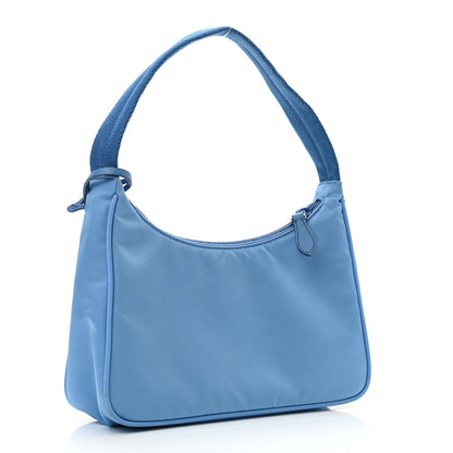 Prada Re-Nylon Saffiano Mini Re-Edition 2000 Bag Pervinca 3 of 12