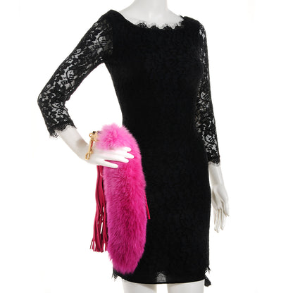 Louis Vuitton Fox Fur Foxy Bag Charm Rose 2 of 6