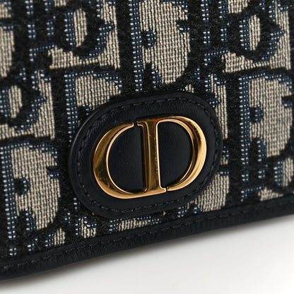 Christian Dior Oblique 30 Montaigne Passport Holder Blue 11 of 11
