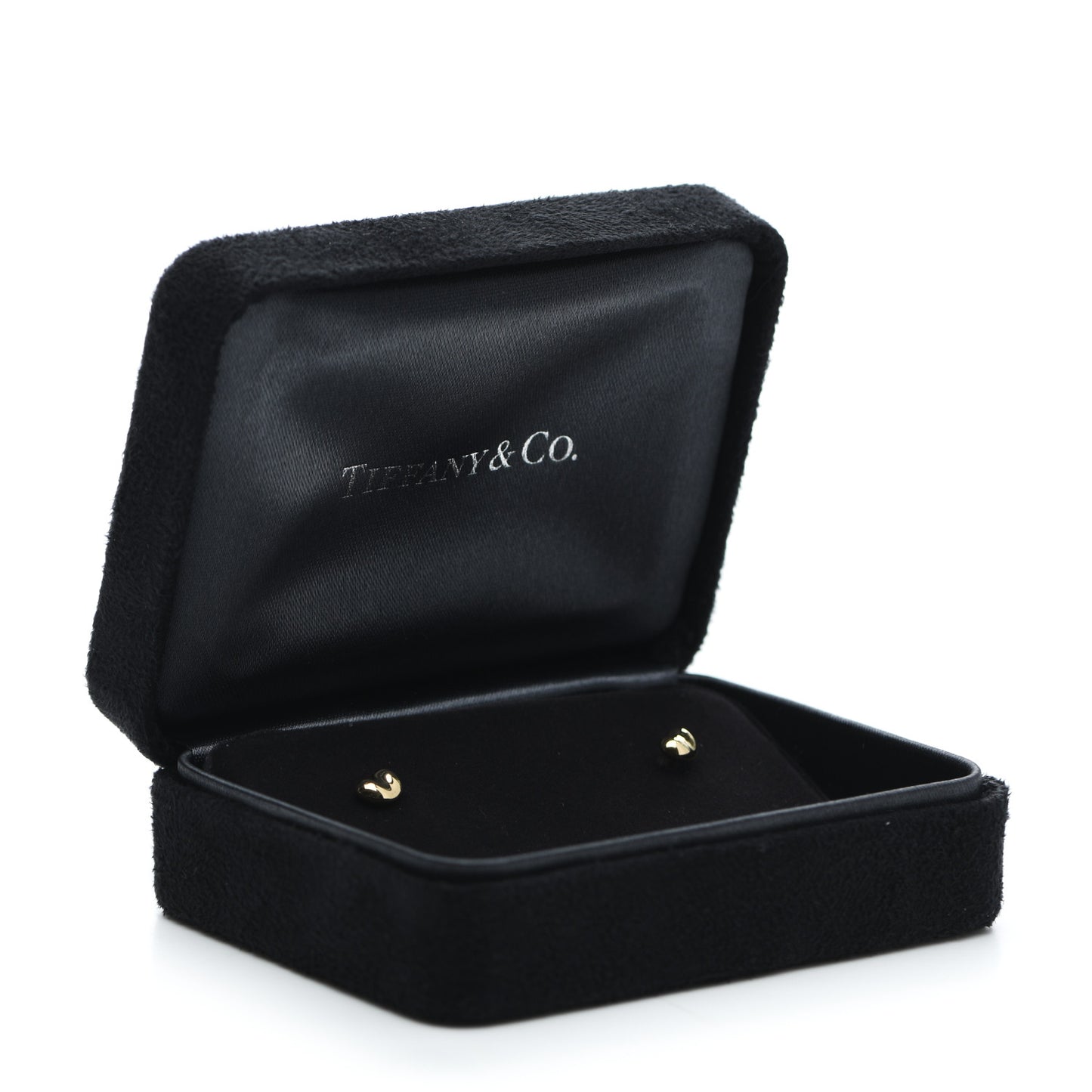 18K Yellow Gold 5mm Elsa Peretti Bean Earrings