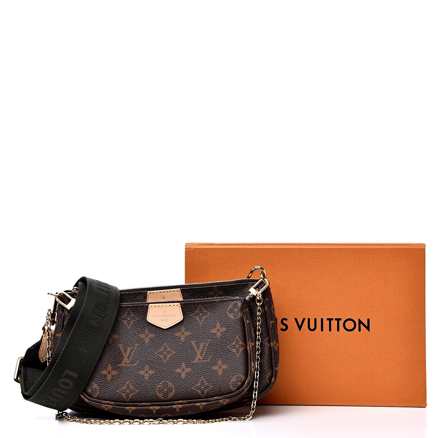 Louis Vuitton Monogram Multi Pochette Accessories Kaki 9 of 9