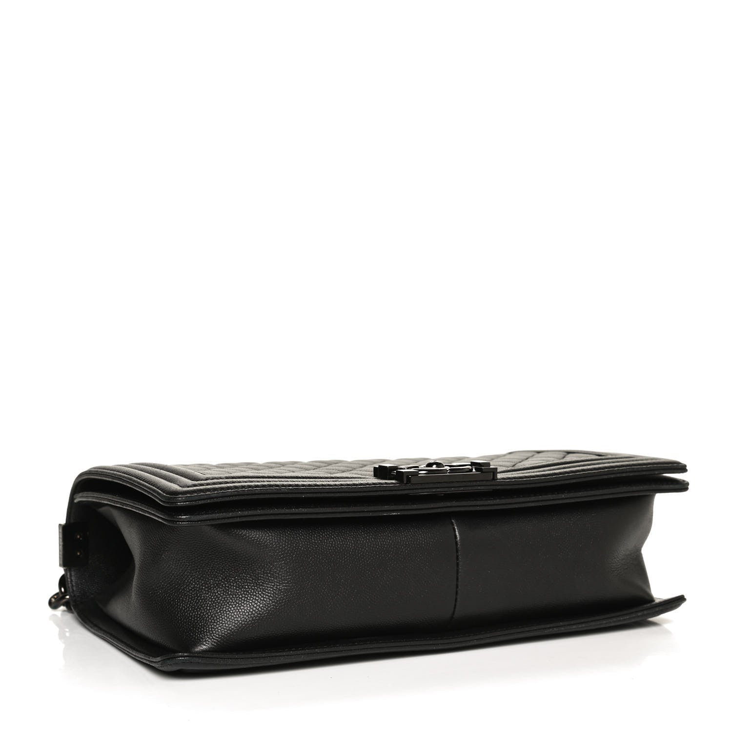 Chanel Caviar Quilted New Medium Boy Flap So Black 4 of 10