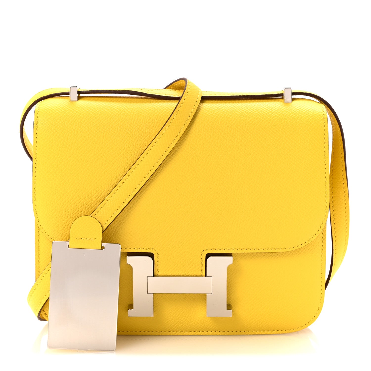 Hermes Epsom Constance 18 Jaune de Naples 3 of 12