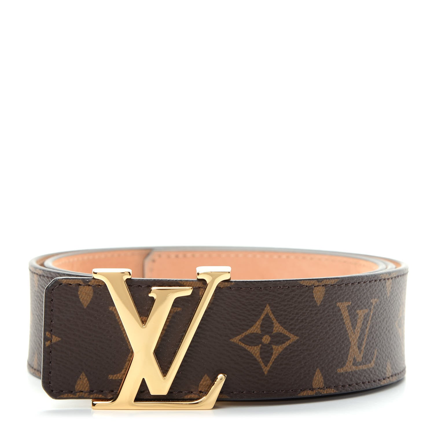 Louis Vuitton Monogram 40mm LV Initiales Belt 95 38 1 of 7