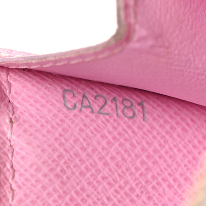 Louis Vuitton Monogram Multicolor Key Pouch White Litchi 7 of 7