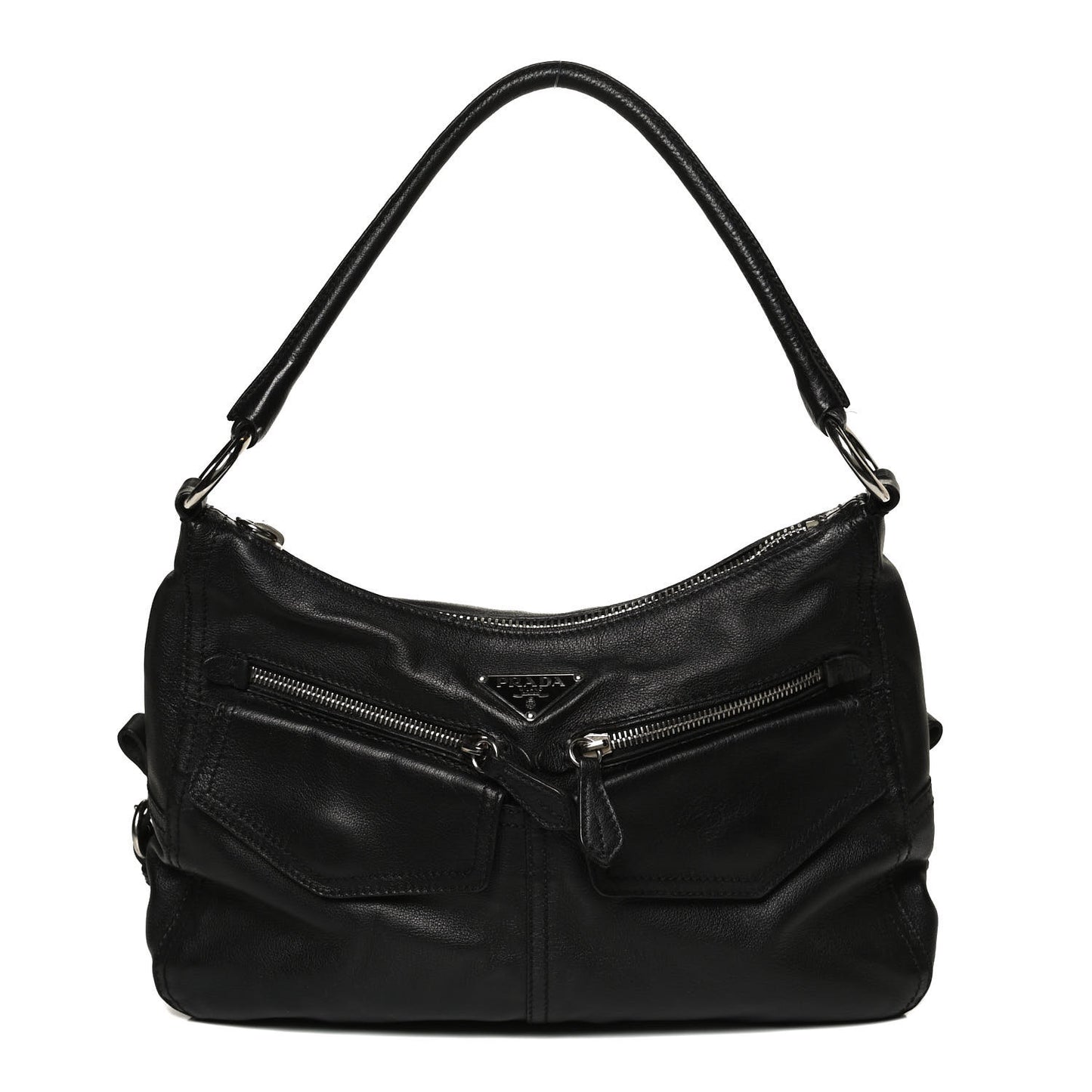 Buffalo Pocket Shoulder Bag Black