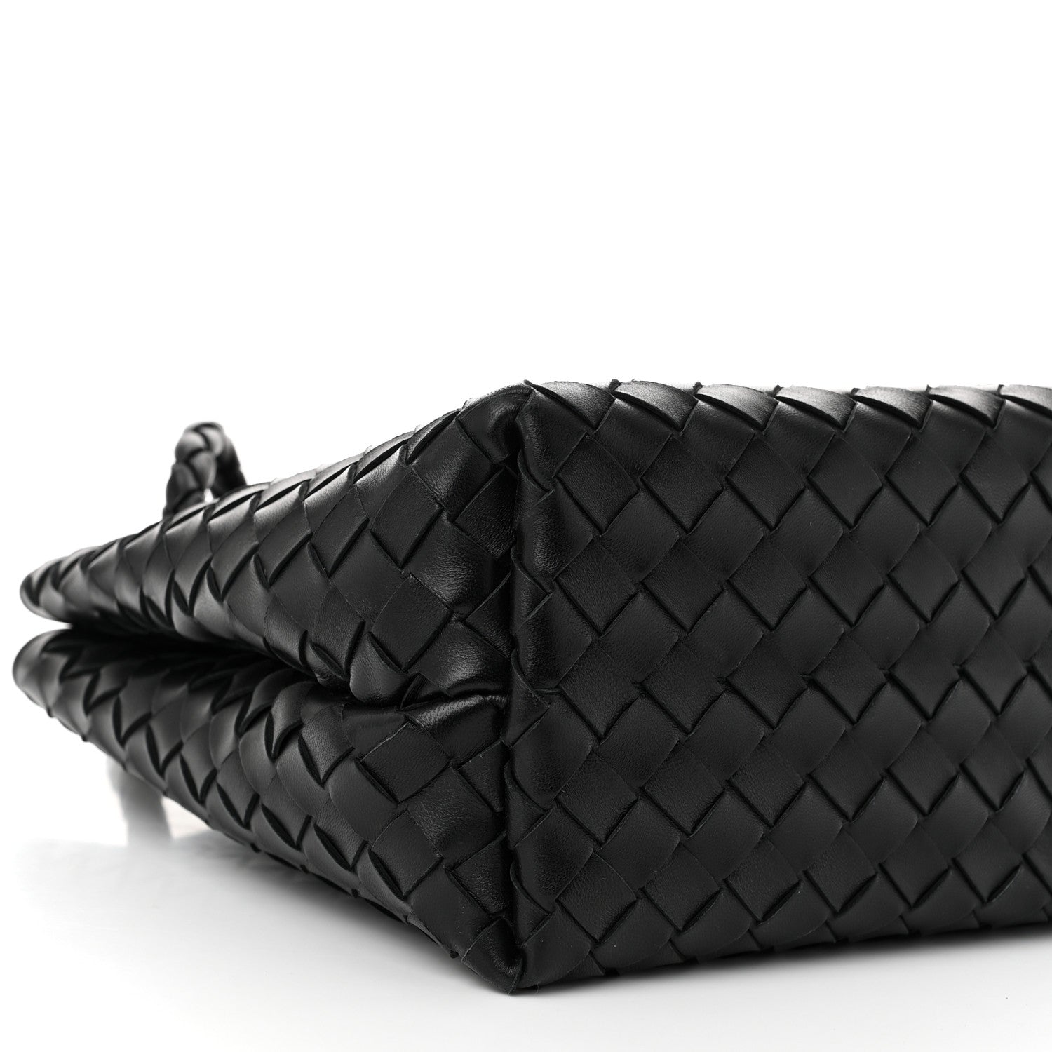 Bottega Veneta Nappa Intrecciato Medium Andiamo Shoulder Bag Black 8 of 9