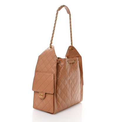 Chanel Caviar Quilted Medium Chanel 25 Handbag Brown 4 of 12