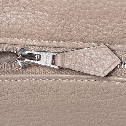 Hermes Taurillon Clemence Kelly Retourne 35 Gris Tourterelle 15 of 80