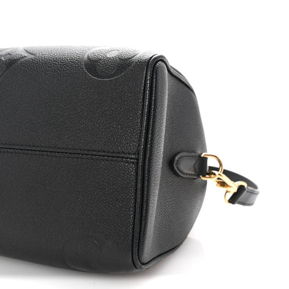 Louis Vuitton Empreinte Monogram Giant Speedy Bandouliere 25 Black 9 of 9