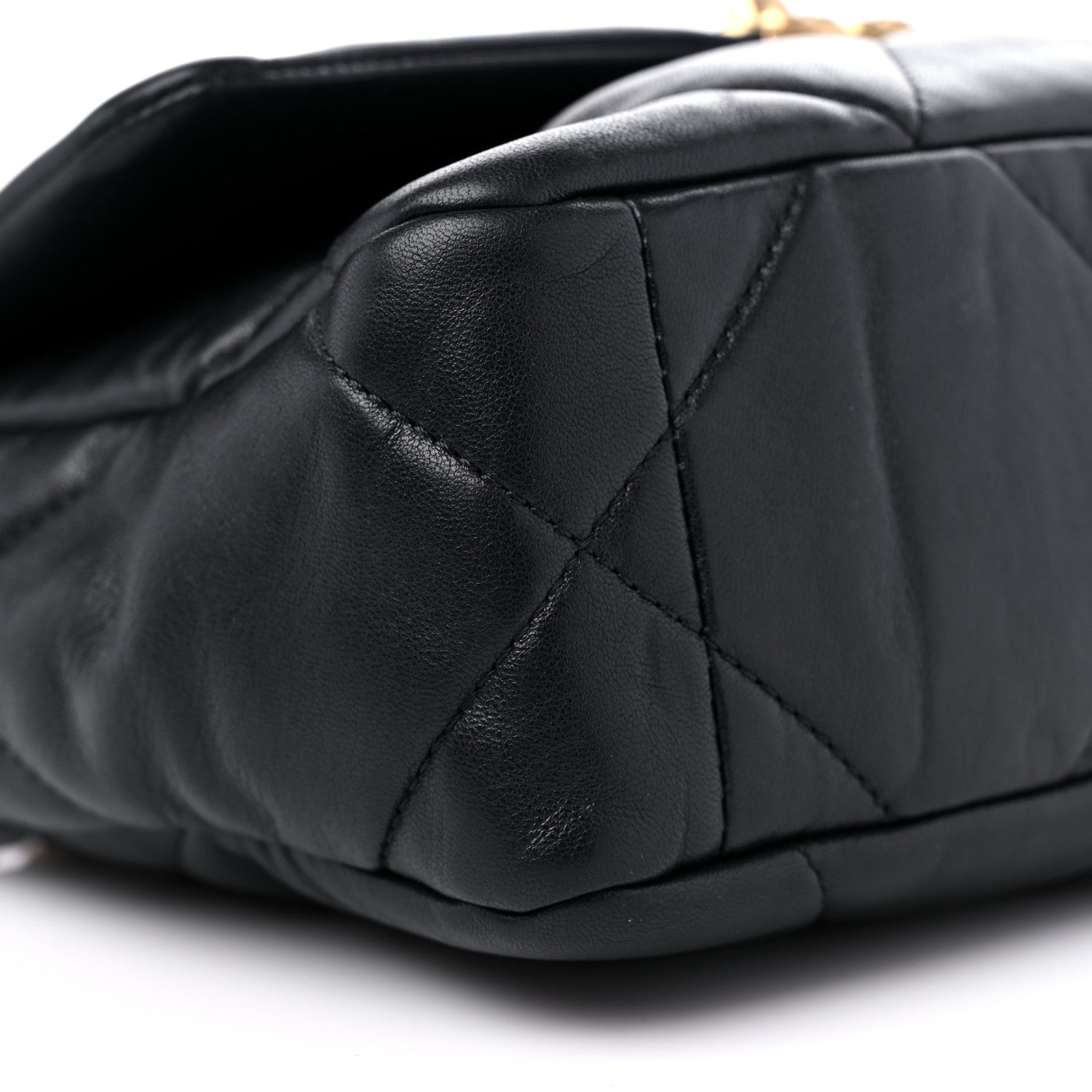 Chanel Lambskin Quilted Medium Chanel 19 Flap Black 8 of 11