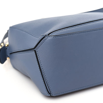 Loewe Calfskin Small Puzzle Bag Atlantic Blue 8 of 9