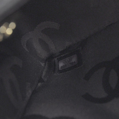 Chanel Wool Contrast Stitch Surpique Mini Flap Charcoal 11 of 12