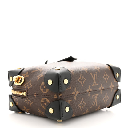Louis Vuitton Monogram Petite Malle Souple Black 4 of 9