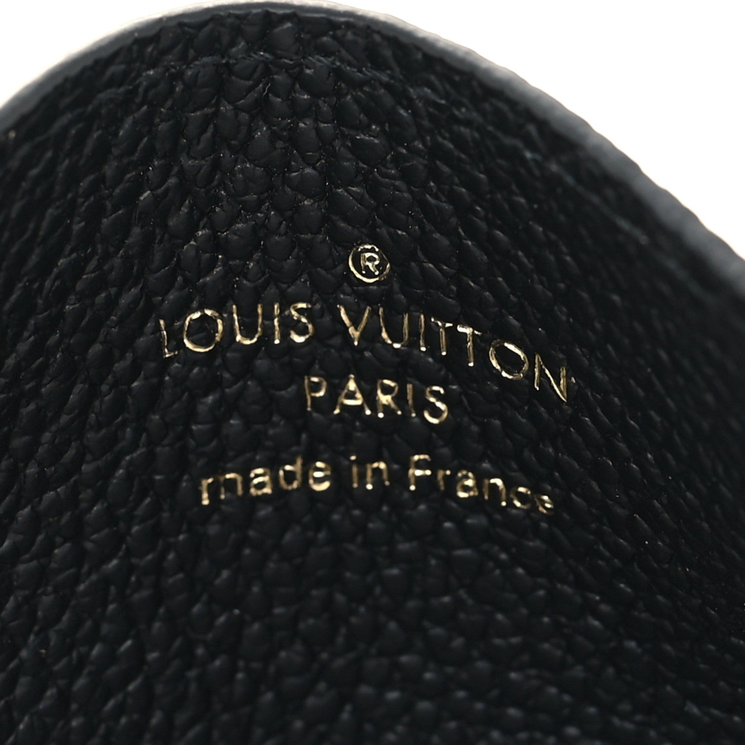 Louis Vuitton Empreinte Monogram LV Charms Card Holder Black 6 of 7