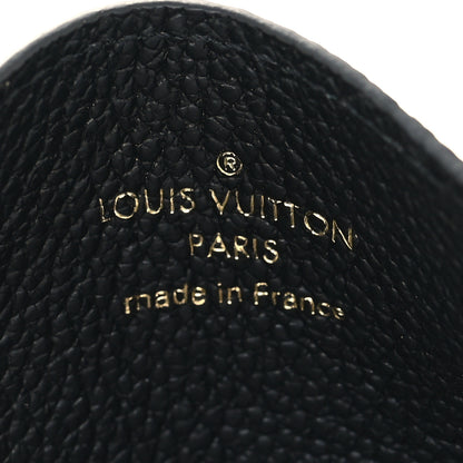 Louis Vuitton Empreinte Monogram LV Charms Card Holder Black 6 of 7