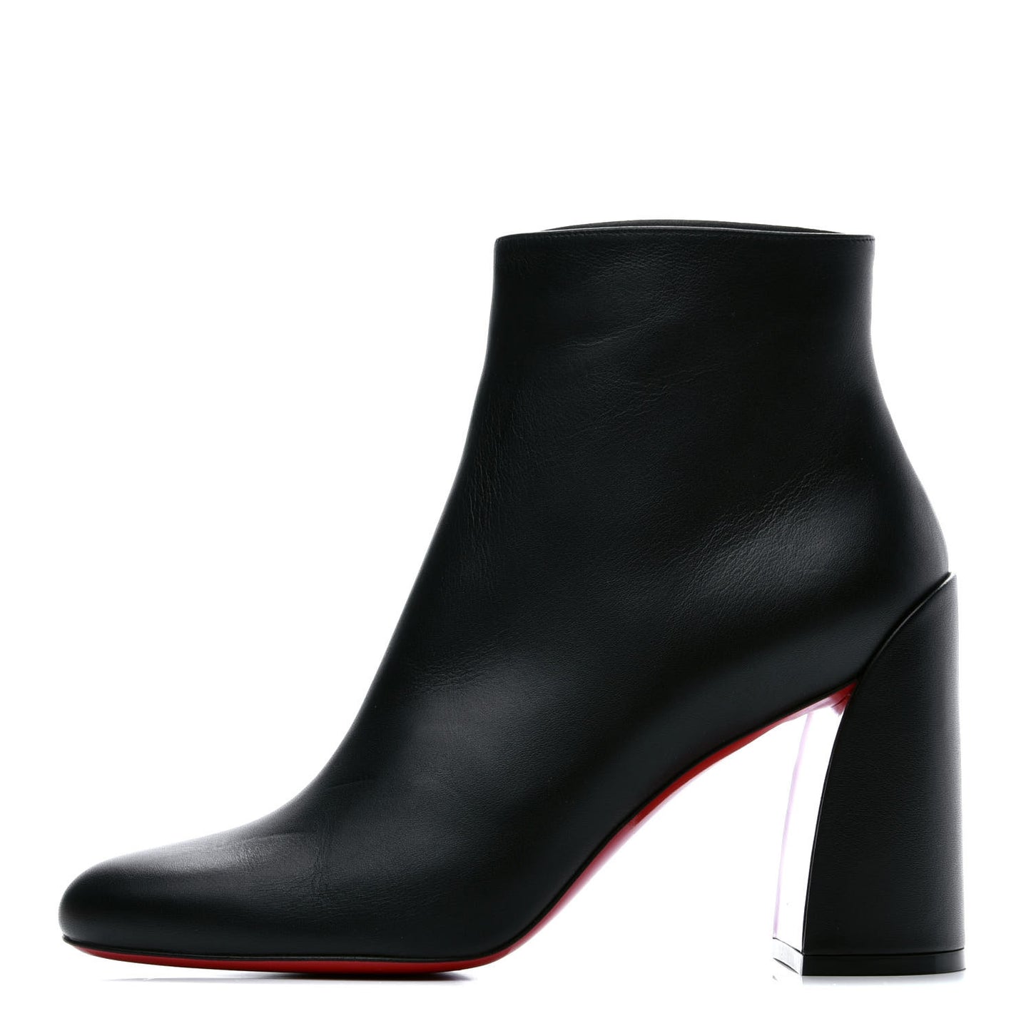 Calfskin Turela 85 Ankle Boots 39.5 Black