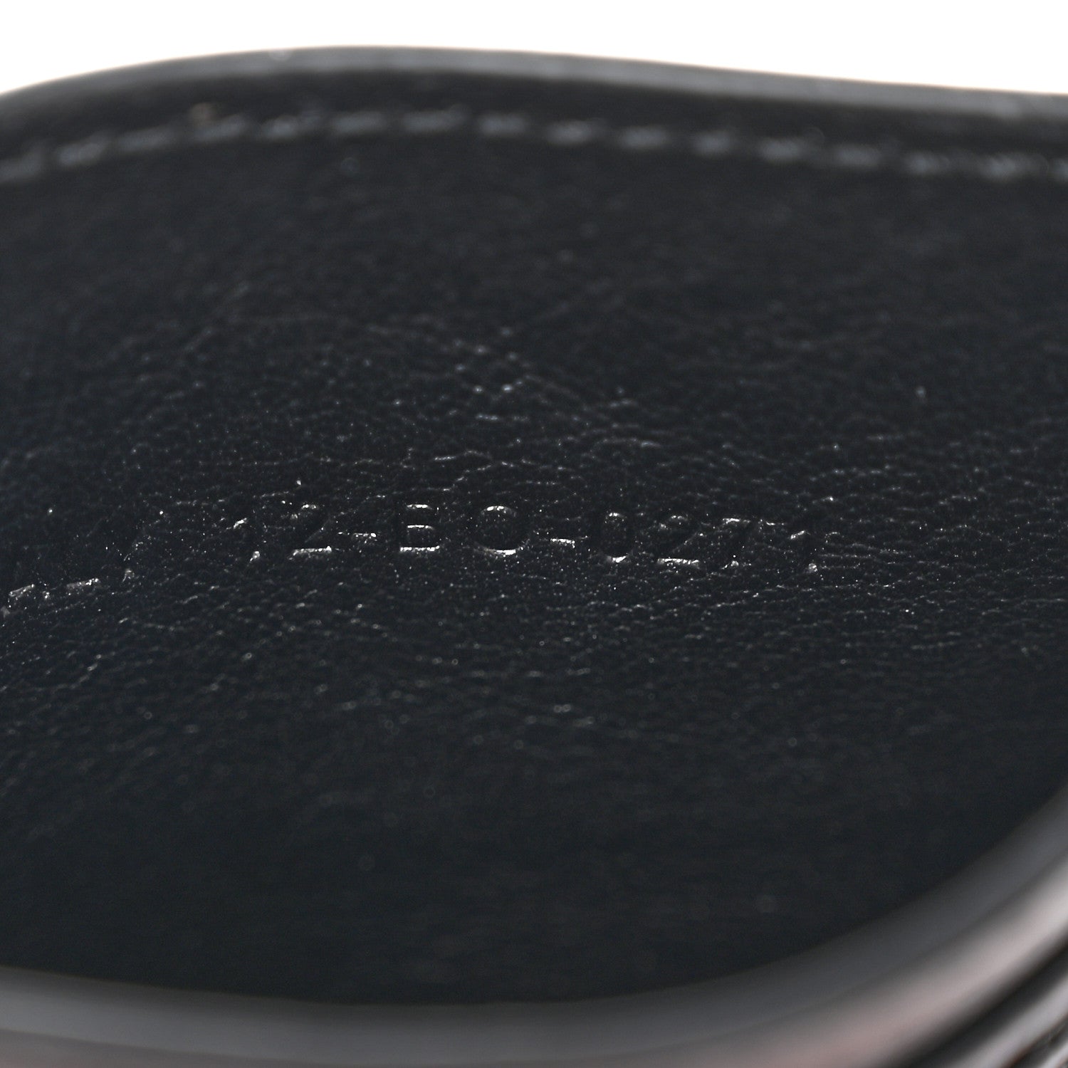 Christian Dior Grained Calfskin Oblique Card Holder Black 8 of 15