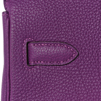 Hermes Togo Birkin 30 Anemone 11 of 35