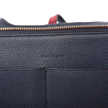 Celine Baby Grained Calfskin Small Tri-Fold Bag Steel Blue 9 of 9