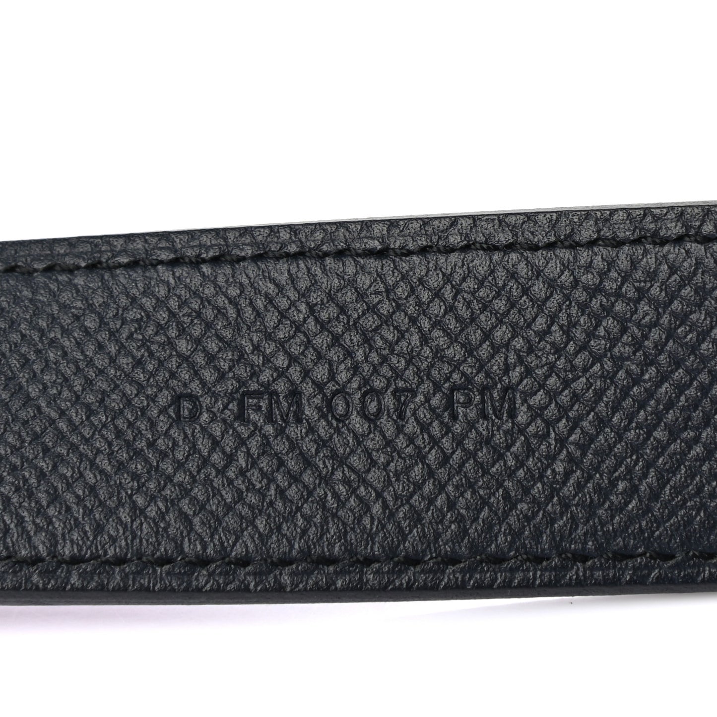 Epsom 30mm Tressage Au Galop Shoulder Strap Bleu Indigo Anemone