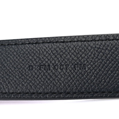 Hermes Epsom 30mm Tressage Au Galop Shoulder Strap Bleu Indigo Anemone 4 of 6