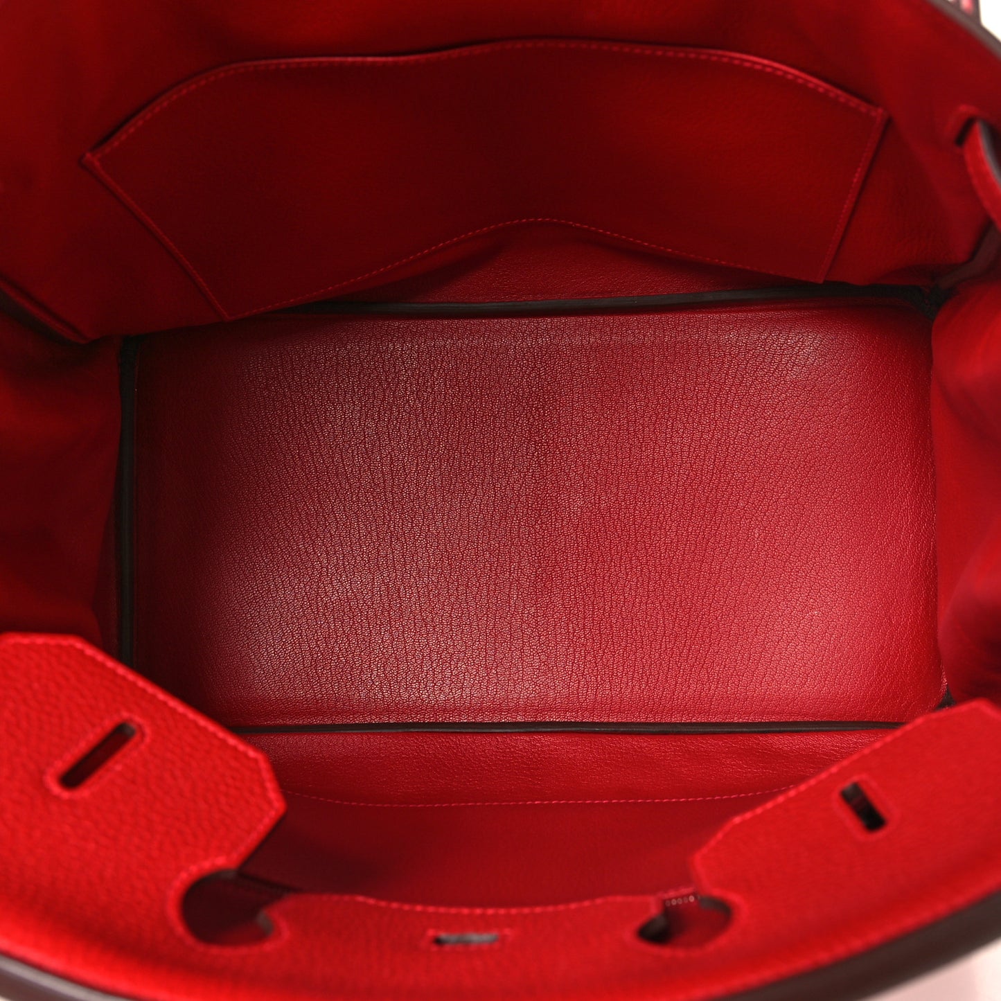 Taurillon Clemence Birkin 35 Rouge Casaque