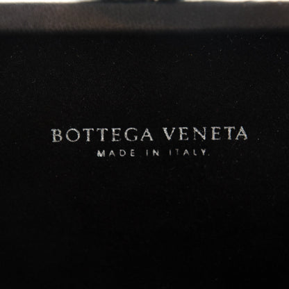 Bottega Veneta Satin Intreccio Impero Knot Clutch Black 6 of 6