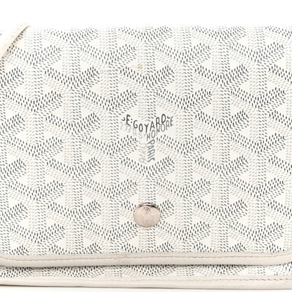Goyard Goyardine Plumet Wallet Clutch White 6 of 21