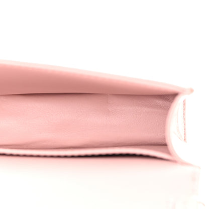 Christian Dior Patent Cannage Lady Dior Convertible Clutch Light Pink 13 of 13