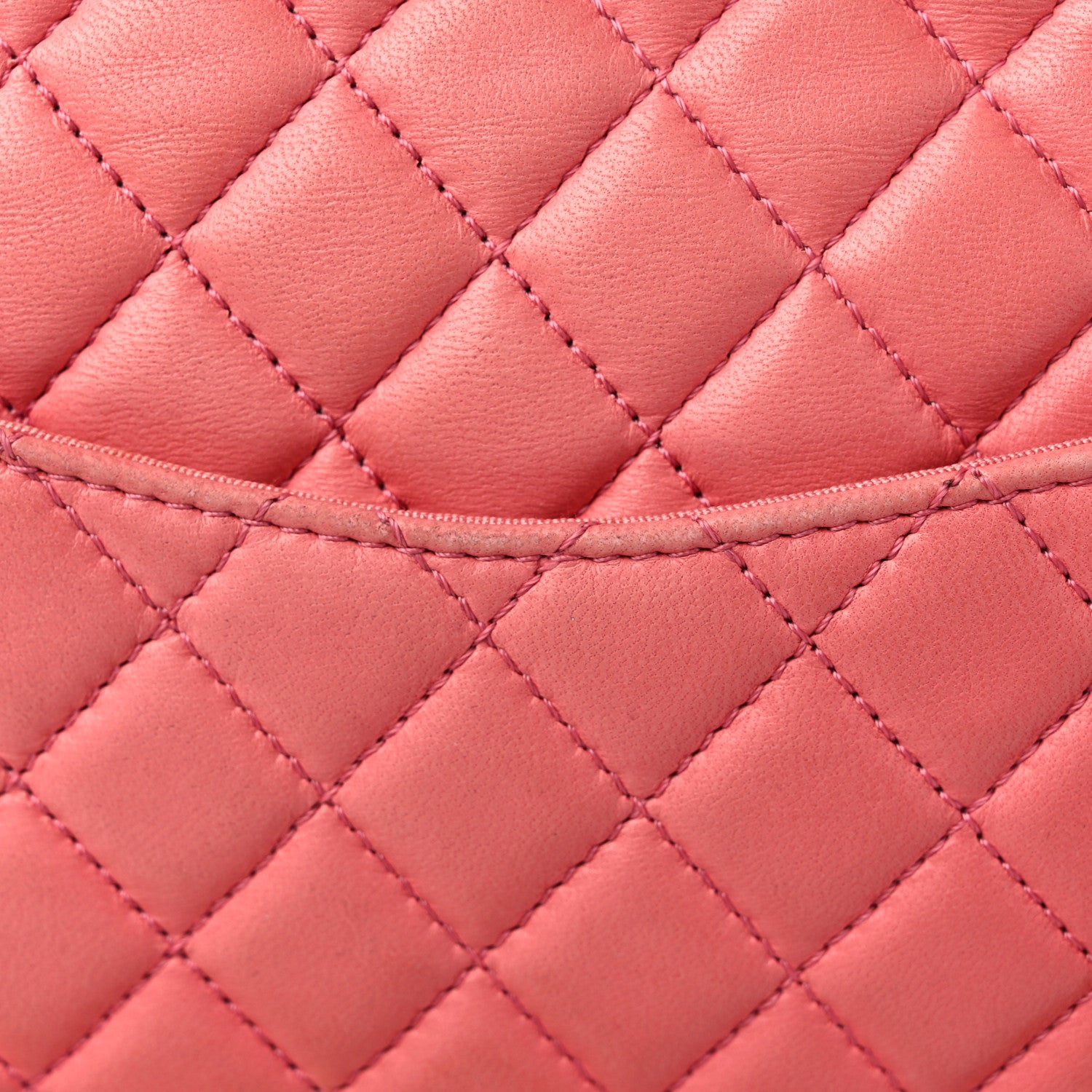 Chanel Lambskin Quilted Valentine Charms Medium Single Flap Pink 15 of 17