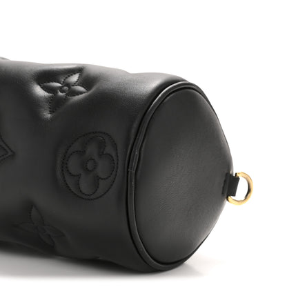 Louis Vuitton Calfskin Bubblegram Papillon BB Black 9 of 12