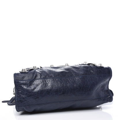 Balenciaga Agneau Giant 21 Silver Hardware City Marine 4 of 10