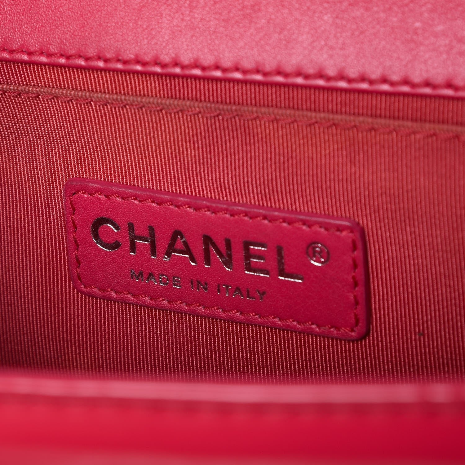 Chanel Patent Quilted Medium Boy Flap Pink 7 of 8