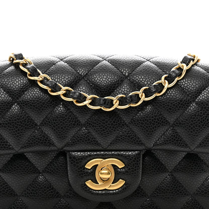 Chanel Caviar Quilted Mini Rectangular Flap Black 5 of 12