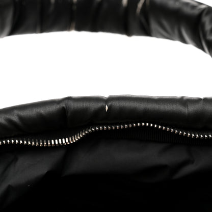 Chanel Nylon Embossed Doudoune Bowling Bag Black 11 of 16