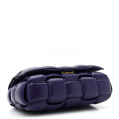 Bottega Veneta Lambskin Maxi Intreccio Padded Chain Cassette Crossbody Bag Unicorn 4 of 9