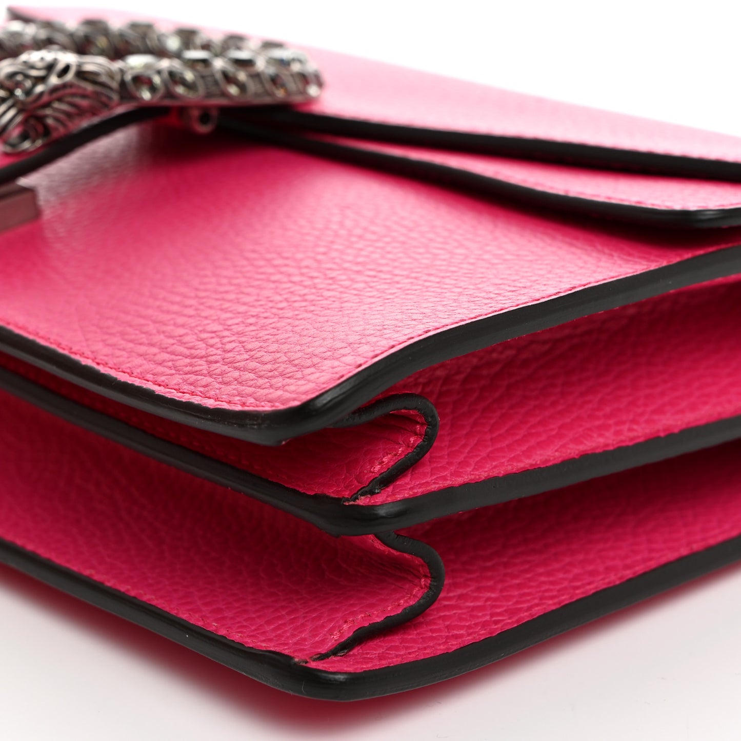 Dollar Calfskin Small Dionysus Shoulder Bag Box Pink