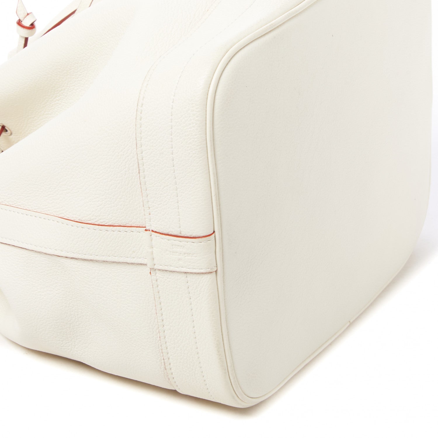 Louis Vuitton Veau Cachemire Noe PM White 6 of 8
