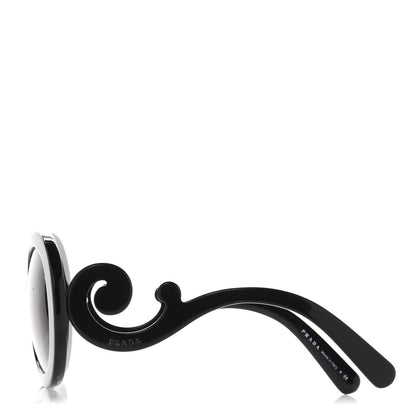 Prada Baroque Sunglasses SPR 27N Black 3 of 11