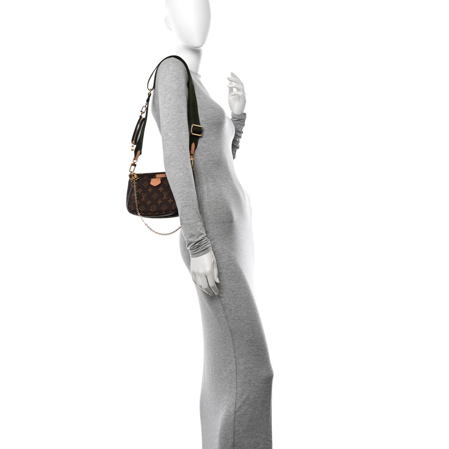 Monogram Multi Pochette Accessories Kaki