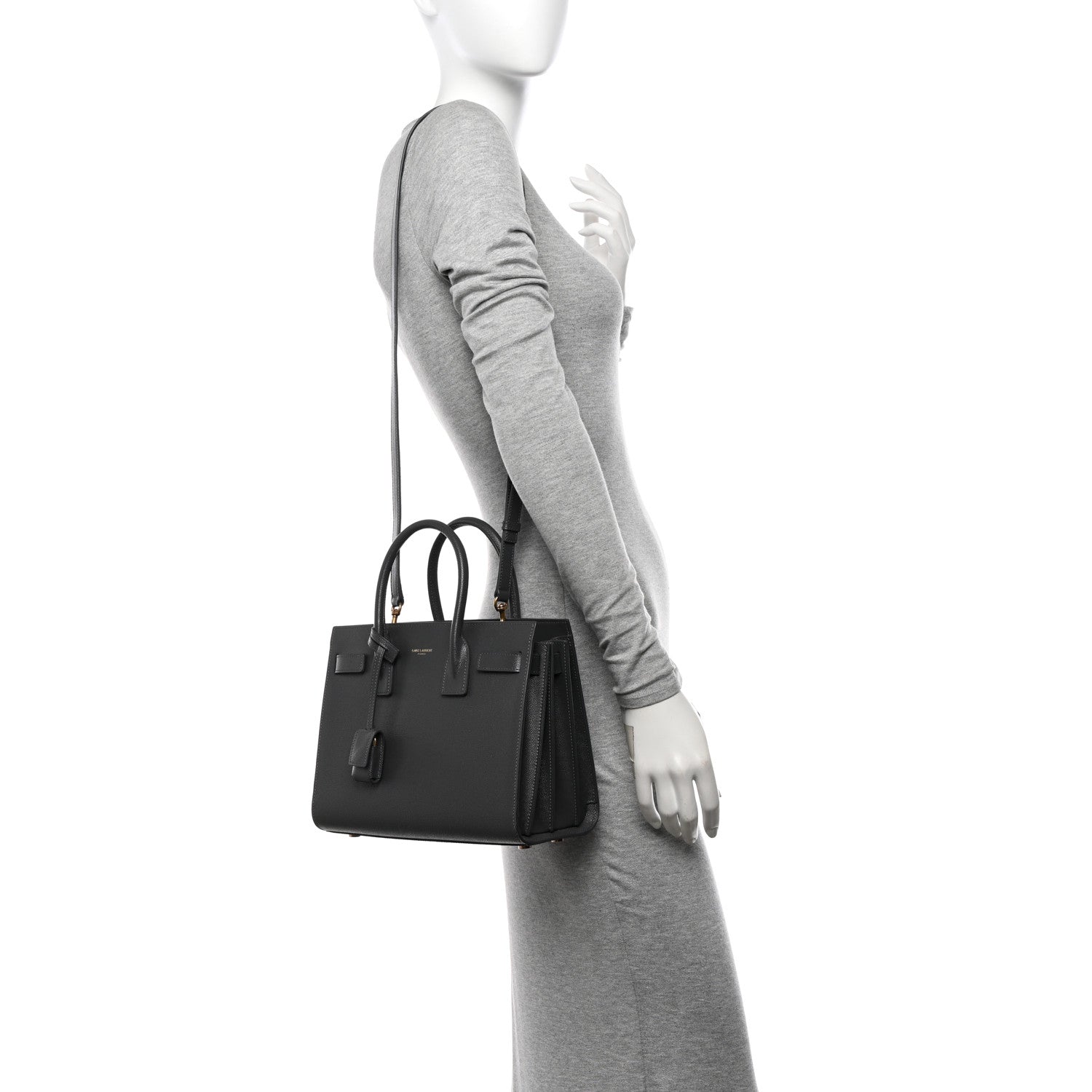 Saint Laurent Grain de Poudre Baby Sac De Jour Storm 2 of 9