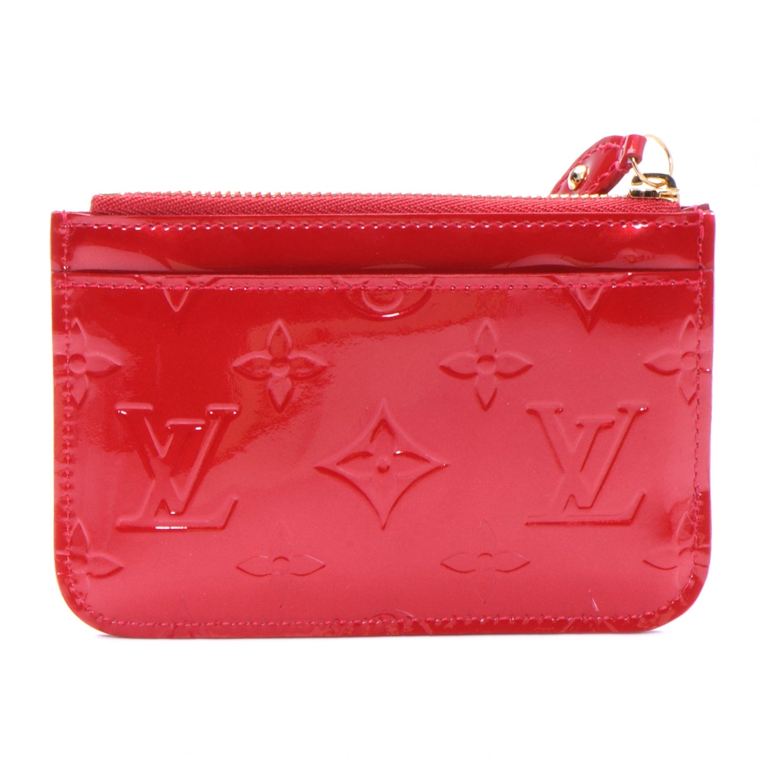 Louis Vuitton Vernis Key Pouch Pomme D'Amour 2 of 6