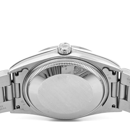 Rolex Stainless Steel 34mm Air-King Oyster Perpetual Precision Watch Black 14000 8 of 8