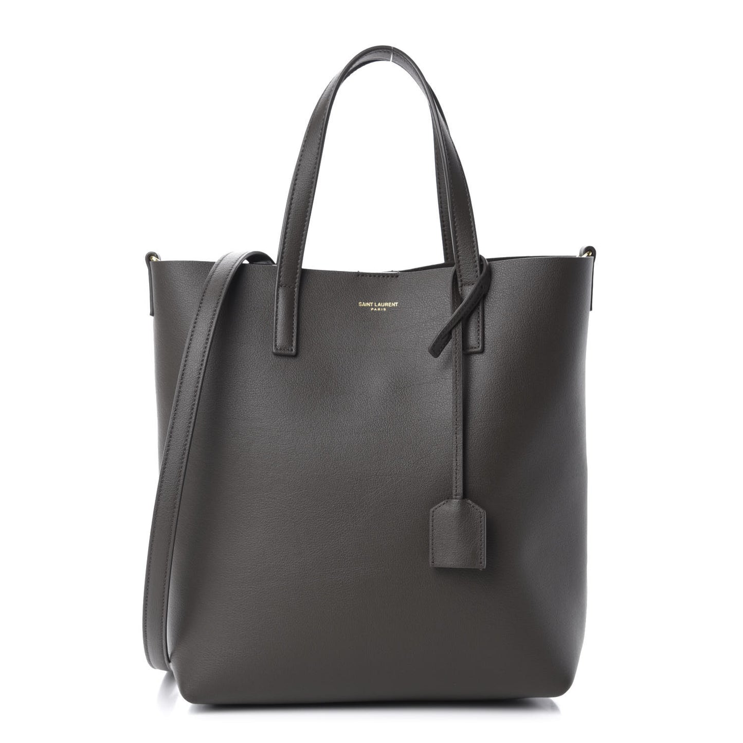 Calfskin Toy Shopping Tote Dark Anthracite