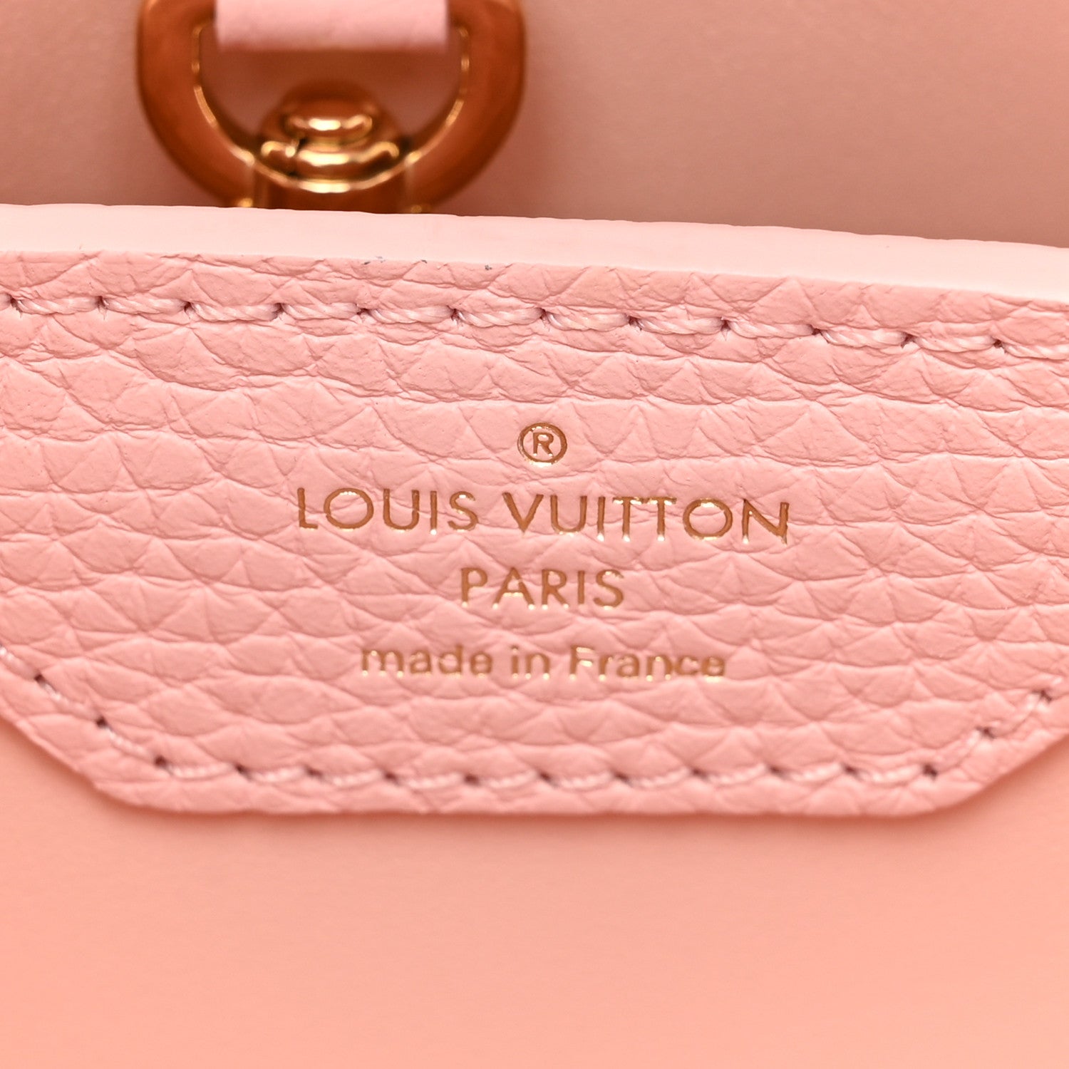 Louis Vuitton Taurillon Capucines BB Rose Jasmin 7 of 9