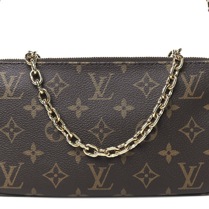 Louis Vuitton Monogram Chain Pochette Accessories 8 of 10