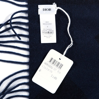 Christian Dior Cashmere Check'N'Dior Triangle Blue 2 of 2