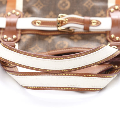Louis Vuitton Monogram Rayures Tisse Sac PM 9 of 13